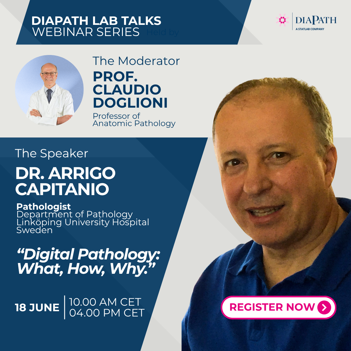 Digital Pathology: What, How, Why. - Diapath Lab Talks